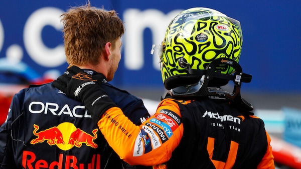 Verstappen: "Felice per Lando, ma abbiamo del lavoro da fare"