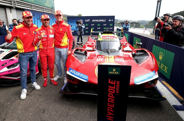 WEC, 6 Ore di Spa con scintille di Fuoco: la Ferrari conquista la pole