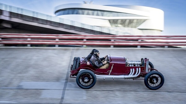 Trofeo Bandini a Russell, a Brisighella con una Mercedes della Targa Florio