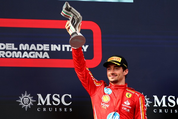 Leclerc: "Primo podio ad Imola? Bello, ma sono felice solo quando vinco"