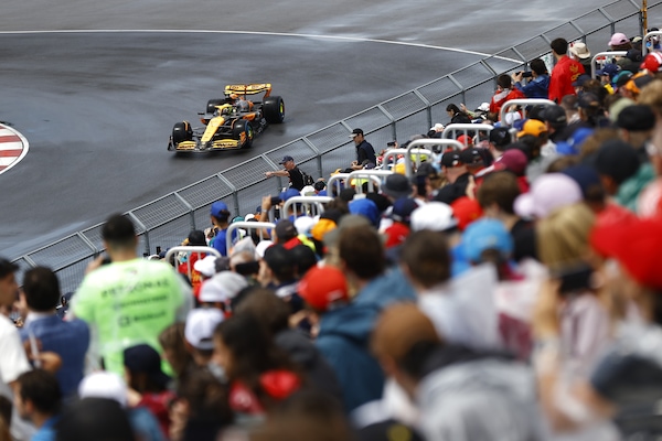 GP Canada, FP1: Norris e le Ferrari davanti in una sessione scombussolata