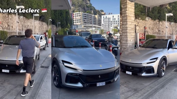 Leclerc pizzicato a Monaco: cosa fa con la nuova Ferrari da oltre 400mila euro