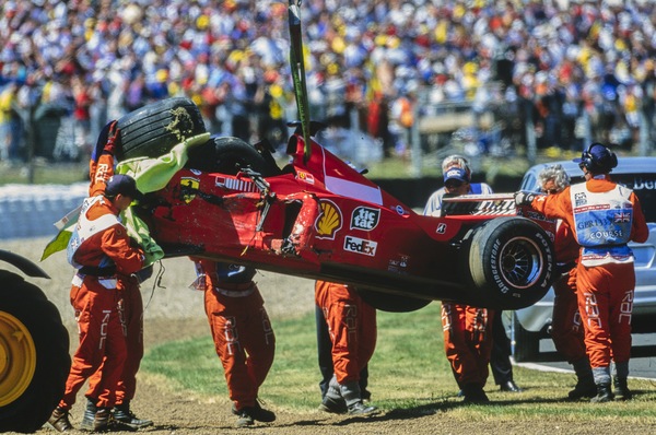 GP Gran Bretagna 1999: 25 anni fa il terribile incidente di Michael Schumacher a Silverstone