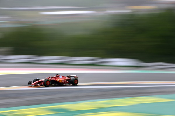 GP Belgio, le foto delle qualifiche e della pole di Leclerc