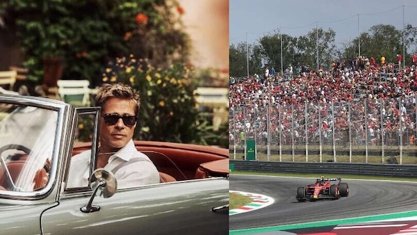 Brad Pitt all'Autodromo di Monza: ma è sul set di un film!