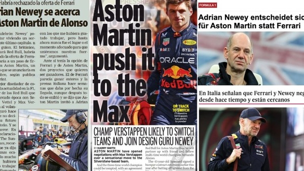 Autosprint fa il giro del mondo: la notizia esclusiva Newey-Aston Martin ripresa da tutti!