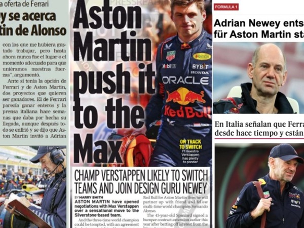 Autosprint fa il giro del mondo: la notizia esclusiva Newey-Aston Martin ripresa da tutti!