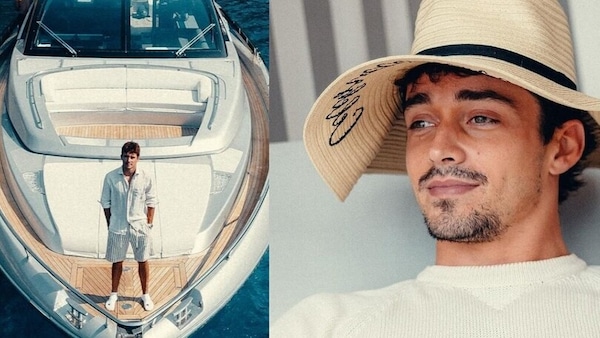 Leclerc, relax a Montecarlo: piscina e yacht di lusso