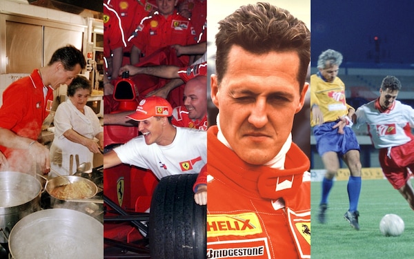 Michael Schumacher mai visto così: la Ferrari pubblica gli scatti segreti