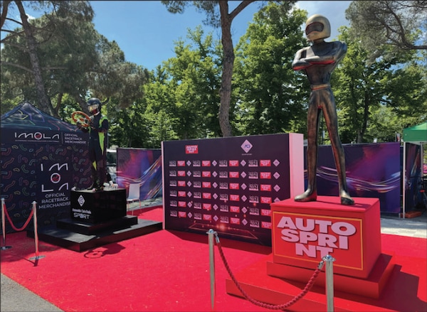 I Caschi d'Oro e Volanti ACI al GP d'Italia