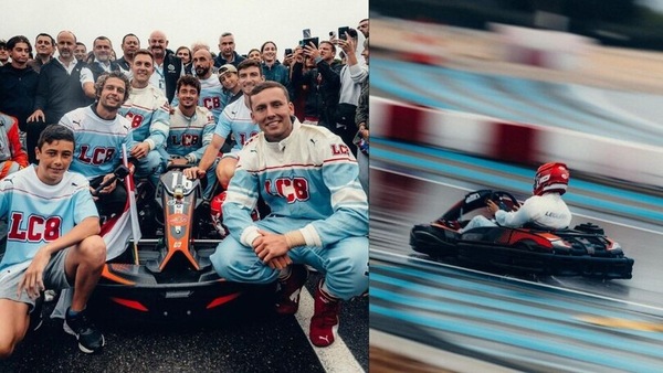 Leclerc vince la maratona kart in onore di Jules Bianchi