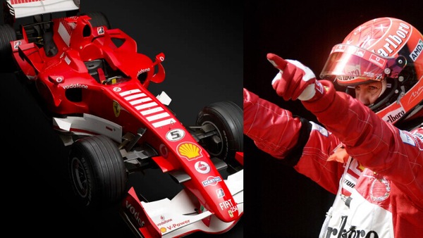 All'asta la Ferrari 248 F1 di Schumacher: l'ultima Rossa del Kaiser