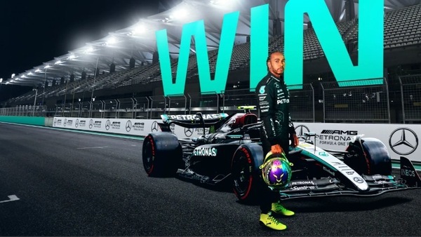 Mercedes saluta Hamilton con una livrea speciale