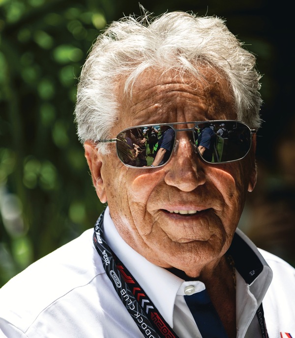 La gioia di Mario Andretti per Cadillac in F1