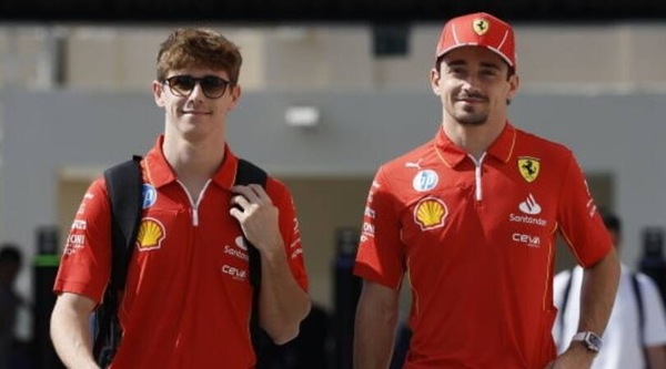Fratelli da record: Charles e Arthur Leclerc sulla Ferrari ad Abu Dhabi