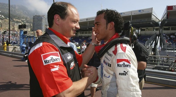 Hamilton e Vasseur, una "collaborazione" lunga 19 anni