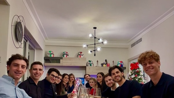 Giovinazzi e Pier Guidi insieme a... Sinner e Ciccone: il Capodanno è da veri sportivi!