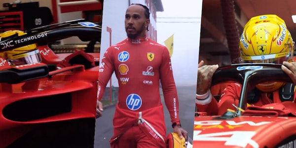 Lewis Hamilton a Fiorano: il primo giro in Ferrari