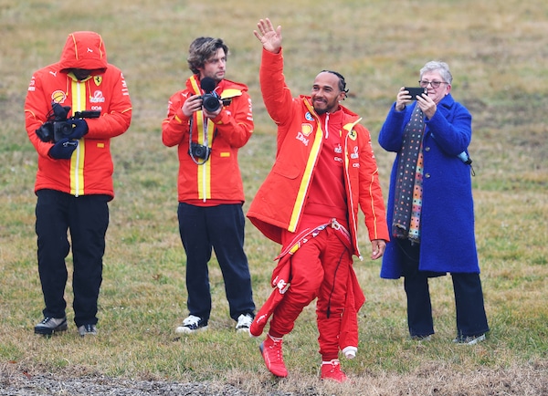 Hamilton, test concluso a Fiorano: ora tocca a Leclerc