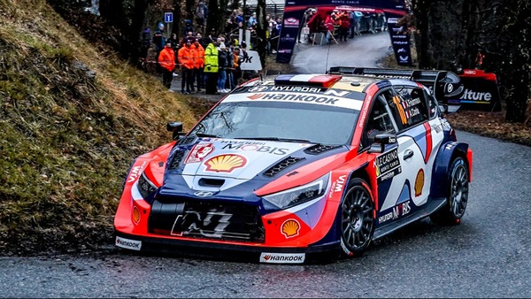 WRC Montecarlo, Tanak il più veloce nello shakedown