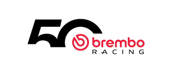 Brembo festeggia 50 anni di eccellenza nel motorsport con un nuovo logo