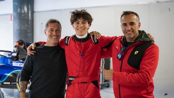 Evan Michelini, dal Costa Rica alla F4 con Marco Antonelli