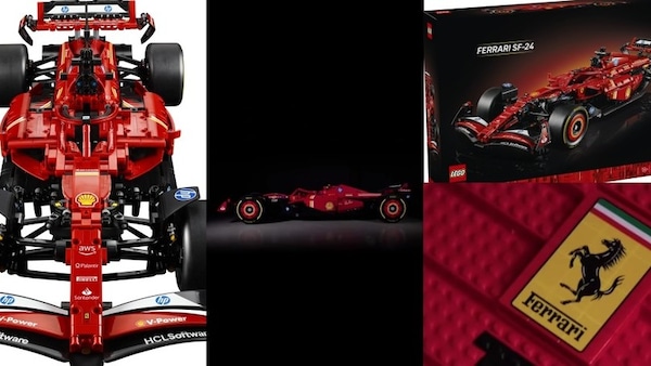 Ferrari, arriva finalmente in Italia la SF-24 in mattoncini Lego