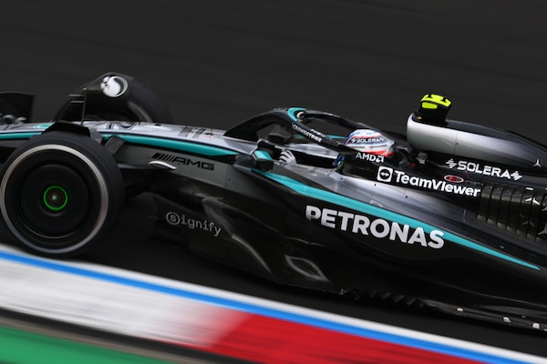 Antonelli: "Avevo un danno al fondo della mia Mercedes: colpa di Leclerc"