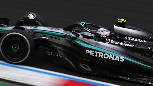 Antonelli: "Avevo un danno al fondo della mia Mercedes: colpa di Leclerc"