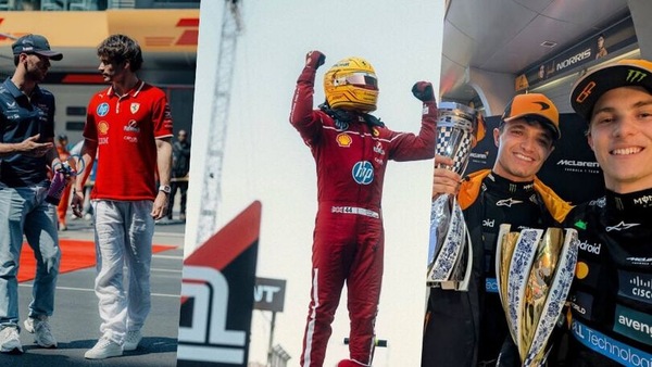 Fiumi di Champagne e profezie: i migliori contenuti social dal GP di Cina