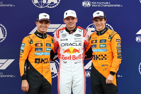 GP Giappone, le foto delle qualifiche e della straordinaria pole di Verstappen
