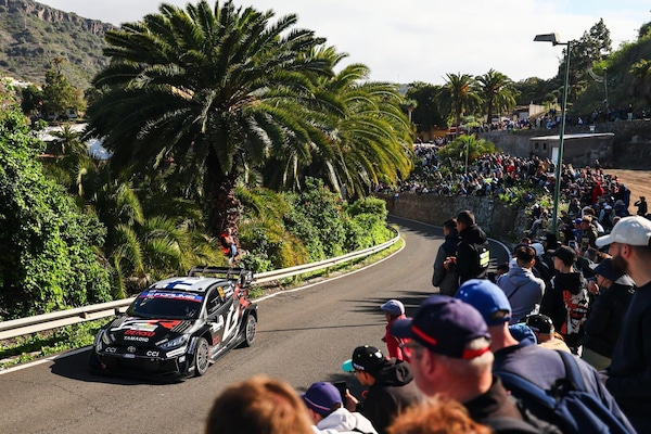 WRC, Rovanpera il più veloce nello shakedown alle Canarie