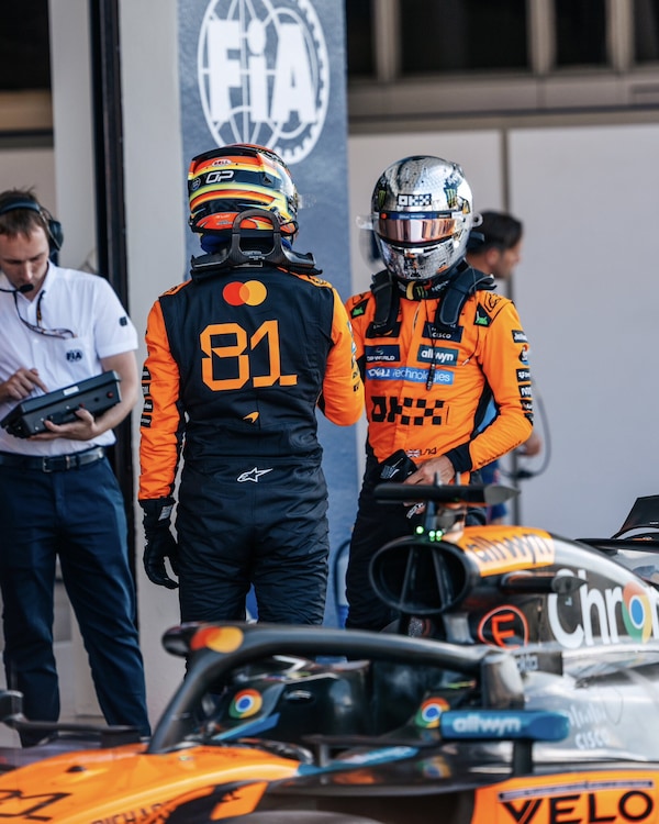 McLaren: Norris e Piastri restano ottimisti dopo le qualifiche sprint
