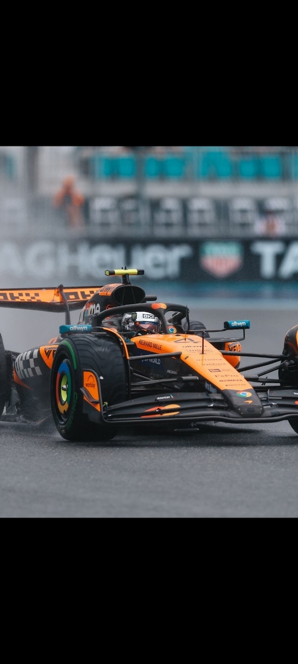 Norris onesto: "Sembra che a Miami la fortuna sia dalla mia parte"