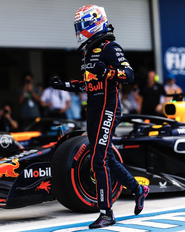 Verstappen papà e poleman: "In gara sarà diverso, sfrutteremo tutto il potenziale"