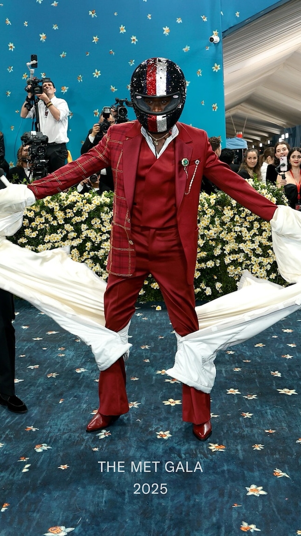 F1 il film: lo spettacolo di Damson Idris al Met Gala