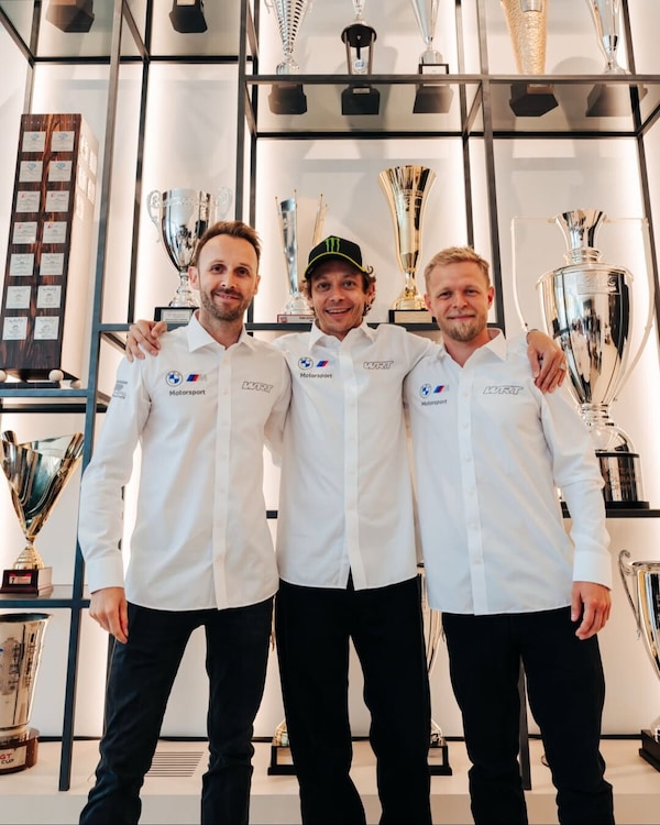 Rossi, Magnussen e Rast insieme per la 24 Ore di Spa