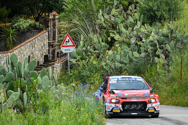 Crugnola in testa al Targa Florio