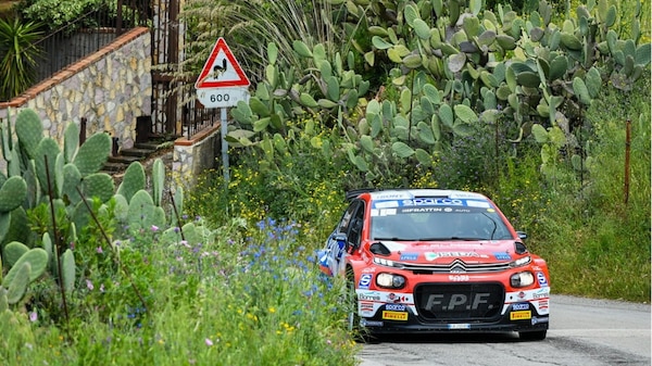 Crugnola in testa al Targa Florio