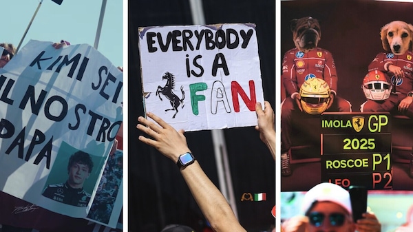 Ferrari e Antonelli, la passione dei tifosi italiani a Imola