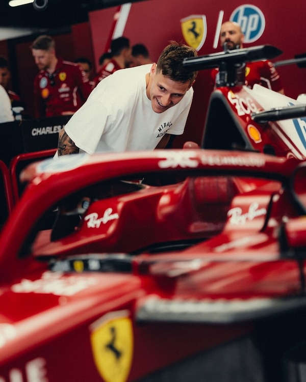 Gp Spagna, Ferrari: ospite speciale nei box della Rossa