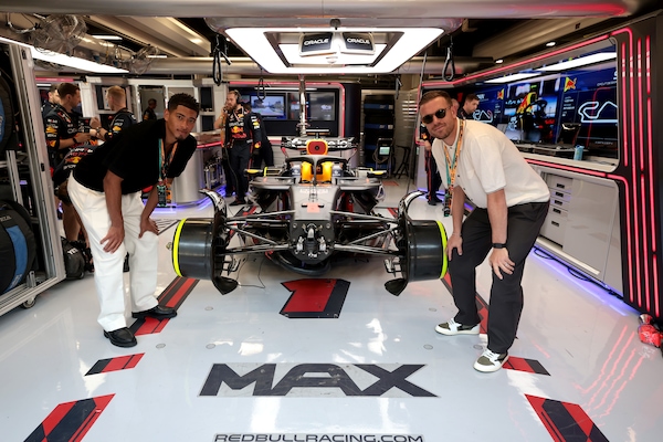 Da Harry Kane a Lewandowski: le stelle del calcio  al GP di Barcellona