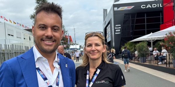 Panieri, Sindaco di Imola, in azione a Le Mans