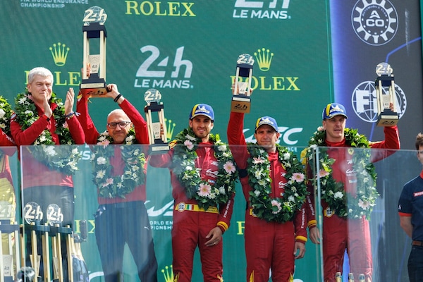 Ferrari #83 vince Le Mans, Pier Guidi: difficile batterli anche senza errori