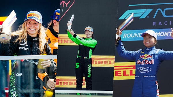 F1 Academy: Pin sale in testa alla classifica, prima vittoria per Felbermayr e Chambers