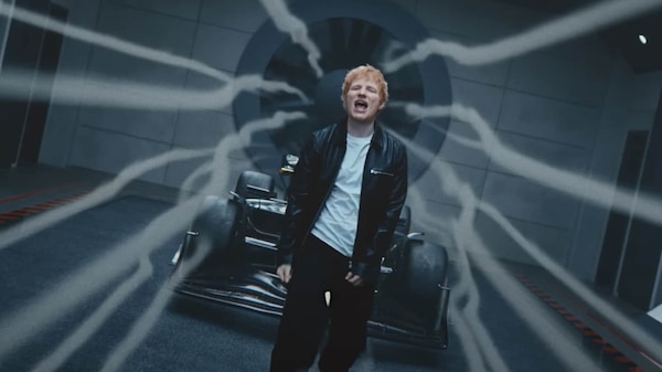 "Drive": Ed Sheeran presenta a Roma la colonna sonora del film F1