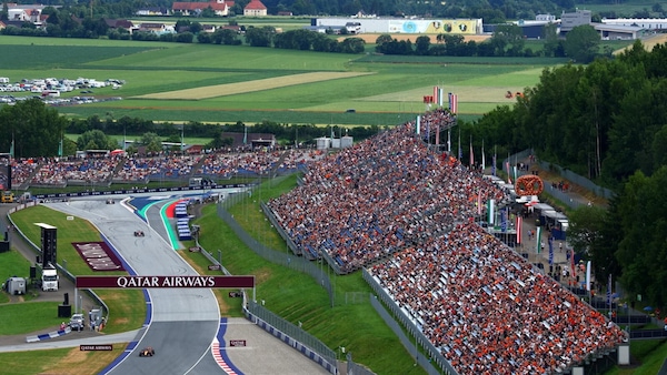 Gp Austria, la griglia di partenza della gara a Spielberg