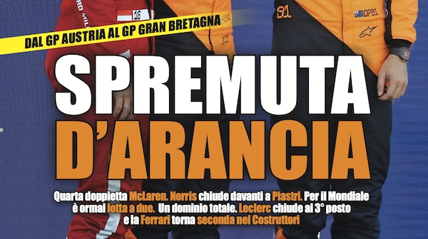 Spremuta d'arancia: il numero 26 di Autosprint è in edicola e online