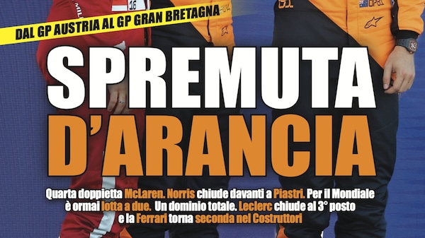 Spremuta d'arancia: il numero 26 di Autosprint è in edicola e online