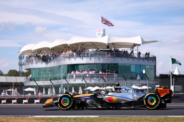 GP Gran Bretagna, FP2: Norris davanti alle due Ferrari